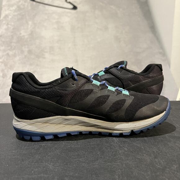 Merrell Antora 2 Shoes Womens Size 9 Black Gore-Tex Vibram Trail Running J066122 - Picture 6 of 11